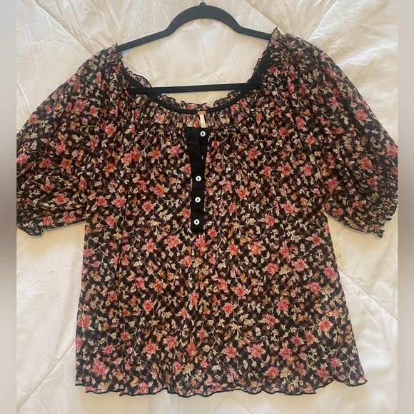 NEW! Free People ASTRA Peasant Top | Medium - Picture 7 of 14